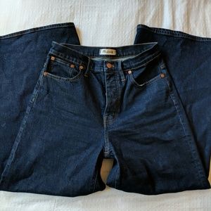 Madewell Wide Leg Ankle Denim